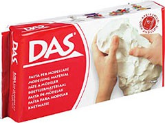 Modelovací hmota DAS - BÍLA - 1kg