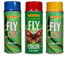 Akrylový lak ve spreji FLY COLOR 400 ml / různé odstíny