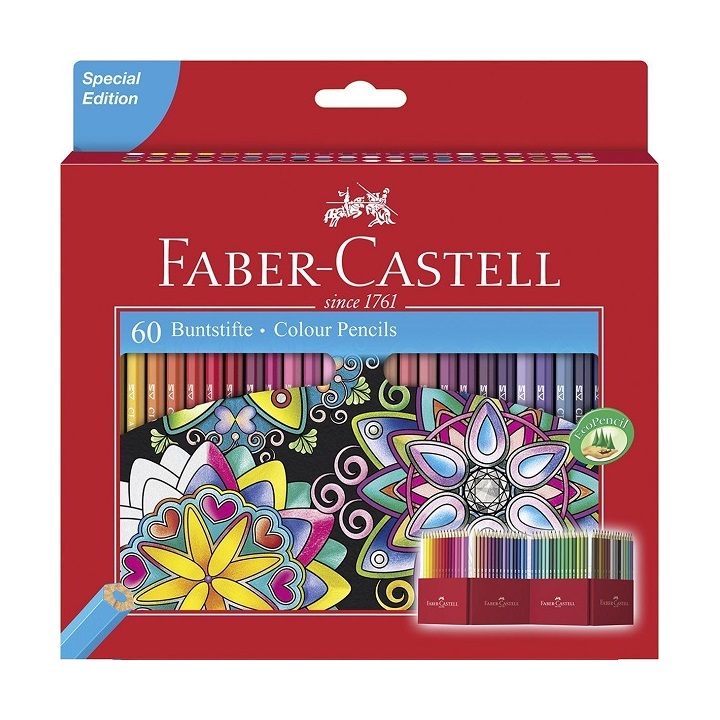 Barevné tužky Castell set Special Edition / 60 barevné