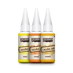 Barevný inkoust mediaink 20ml | různé barvy