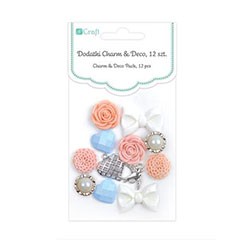 Dekorační doplňky Charm & Deco So in Love / 12 dílná sada