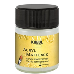 Matný akrylový lak 50/250 ml na bázi syntetické pryskyřice Hobby Line | různé objemy