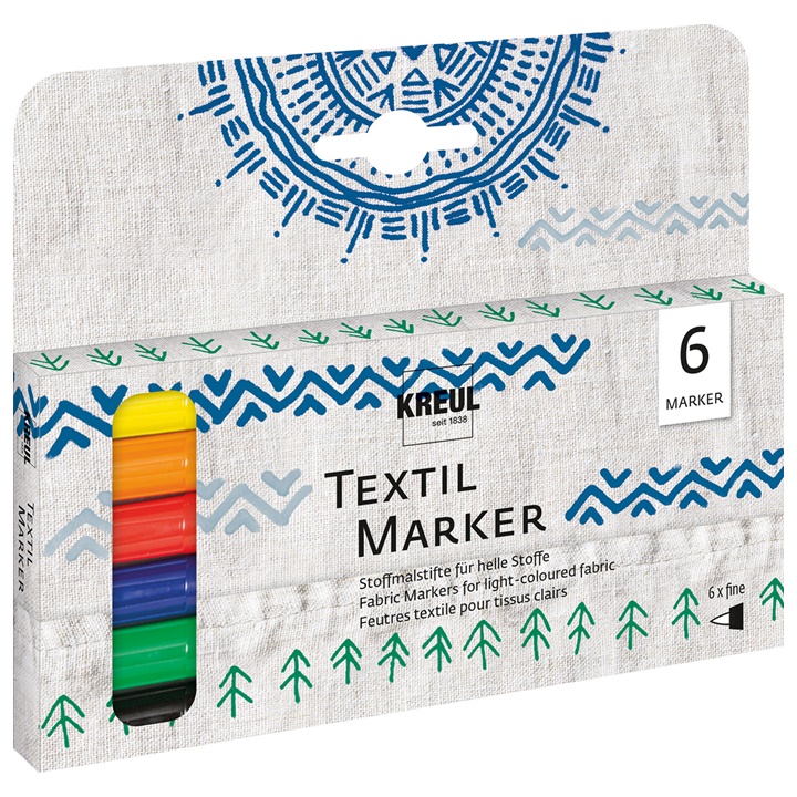 Fixy na textil pro děti KREUL