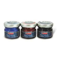 Metalická barevná vosková pasta 20 ml | různé barvy