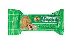 Modelovací hmota sochařská. 550g okrová