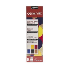 Barvy na keramiku  Pebeo Ceramic 6 x 20 ml 