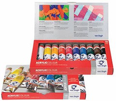 Akrylové barvy Van Gogh SET 10x40ml