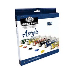 Sada akrylových barev Royal & Langnickel / 18x21 ml