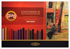 Tvrdé olejové pastely Gioconda / 36 dílný set