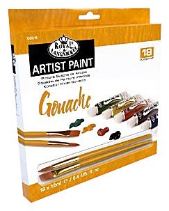Kvašové barvy ARTIST Paint 18x12ml 