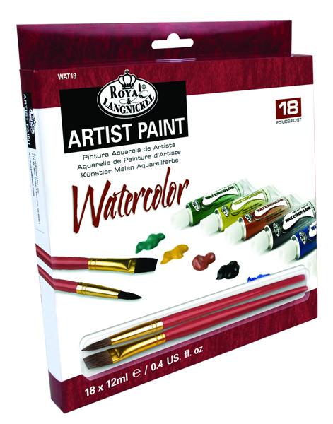 Akvarelové barvy ARTIST Paint 18x12ml 