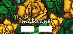Dárkový POUKAZ - Na skle malované 