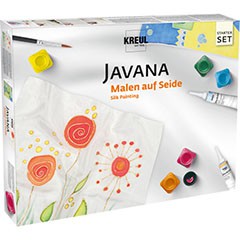 JAVANA sada barev na hedvábí 