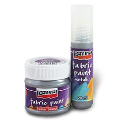 Barva na textil metalická - 50 ml | různé barvy