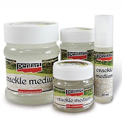 Médium s praskajícím efektem PENTART | různé objemy