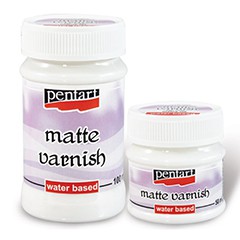 Závěrečný lak matný PENTART | různé objemy
