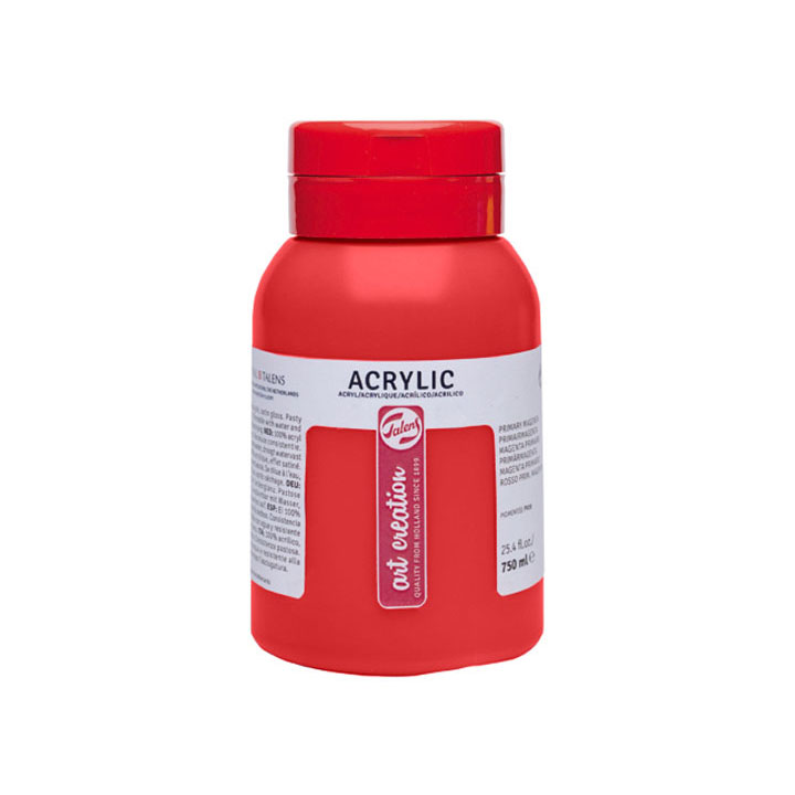 Akrylová barva ArtCreation Essentials 750 ml - naftol červená - 396