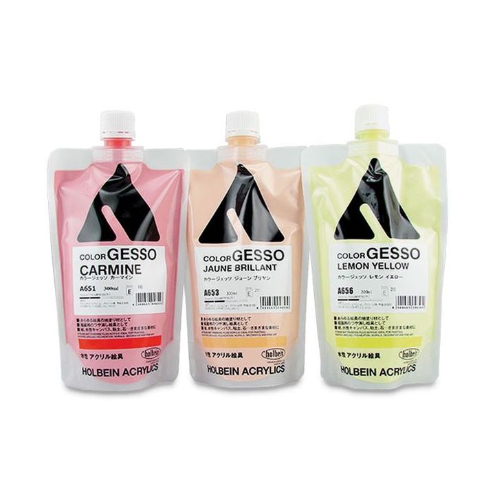 Akrylová barva Gesso - Holbein 300 ml | různé barvy