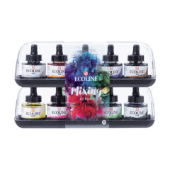 Akvarelové barvy Ecoline Sada Mixing Colours / 10 x 30 ml
