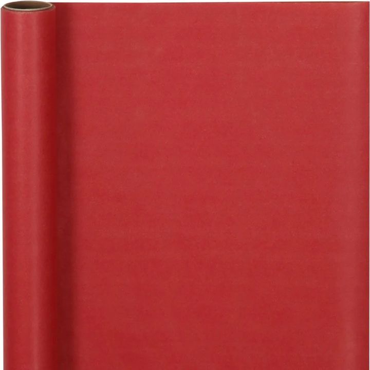 Balící papír | červená 50 cm x 5 m