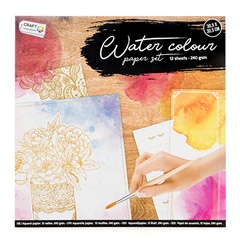 Blok papírů Craft Sensations pro akvarelové barvy - 12 listů