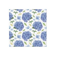 Decoupage ubrousky - Rhytmic Hydrangea  - 1ks
