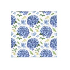 Decoupage ubrousky - Rhytmic Hydrangea  - 1ks