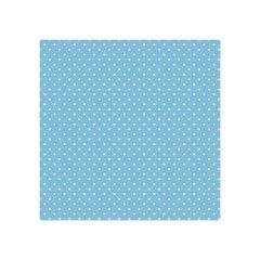 Decoupage ubrousky - White Dots on Blue  - 1ks