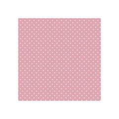 Decoupage ubrousky - White Dots on Pink  - 1ks