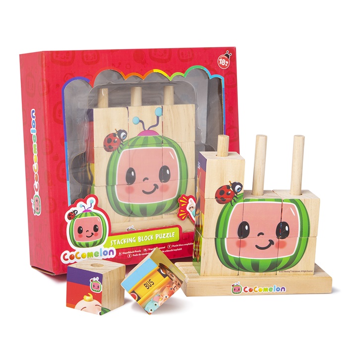 Dřevěné puzzle COCOMELON