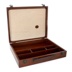 Dřevěný kufřík Renesans na barvy 38.5x31x7.5 cm
