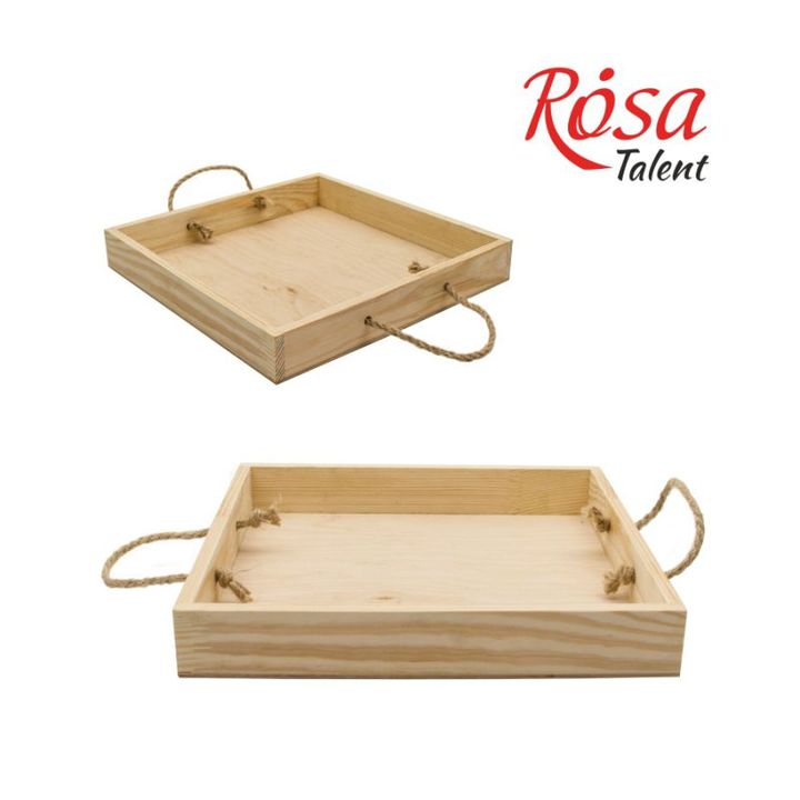 Dřevěný tác ROSA TALENT