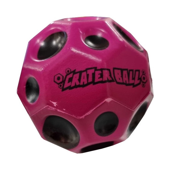 Fidget Crater Ball antistrestový míček | růžová