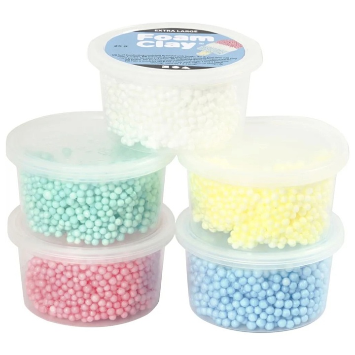 Foam Clay XL Kreativní modelovací hmota - 5x25 g