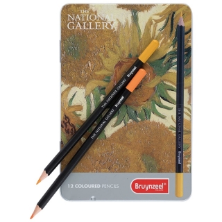 Barevné tužky Bruynzeel z limitované edice Van Gogh / 12 ks