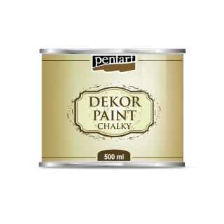Dekorační křídová barva Chalky Pentart 500 ml / různé odstíny