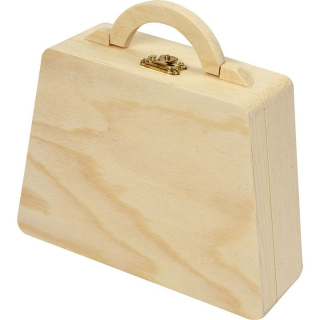 Dřevěná taška s klipem