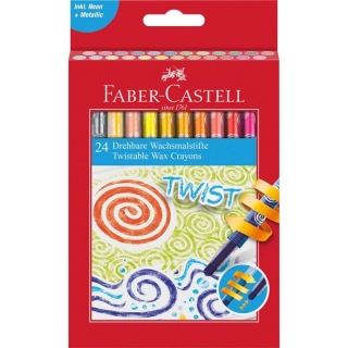 Faber-Castell vysouvací voskovky Twist / různé sety