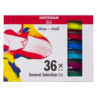 Sada akrylových barev AMSTERDAM dream and create 36 x 20 ml