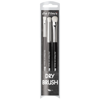 Sada štětců da Vinci Dry Brush 3 ks