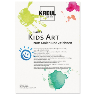 Umělecký papír pro děti KREUL - 20 listů / různé rozměry