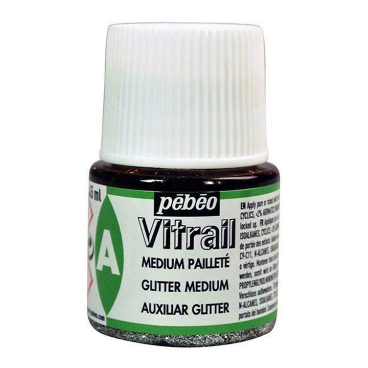 Glitrové médium PEBEO Vitrail 45 ml