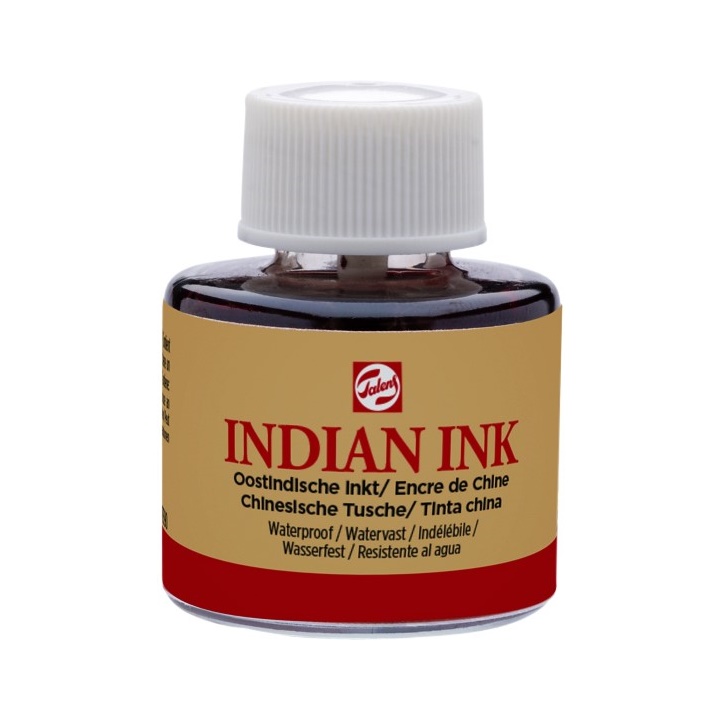 Indický inkoust černý Royal Talens - 11 ml