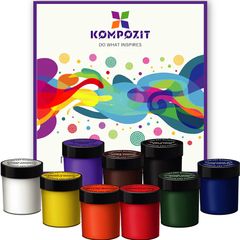 Klasická sada kvašových barev od Kompozit