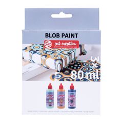 Kreativní sada Art Creation Blob Paint mint 3 x 80 ml