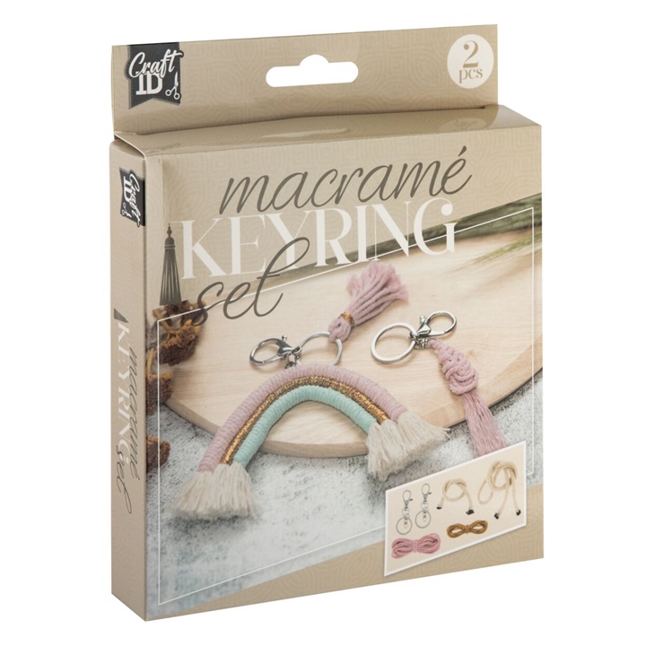 Macramé Keychain Kit