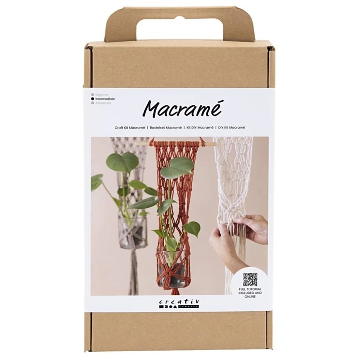Macrame Kit pro závěsný květináč
