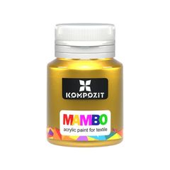 MAMBO metalická barva na textil a kůži 20 ml | Různé odstíny
