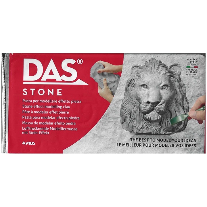 Modelovací hmota DAS - Kamenná šedá - 1kg