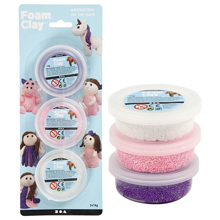 Modelovací hmota Foam Clay - princess